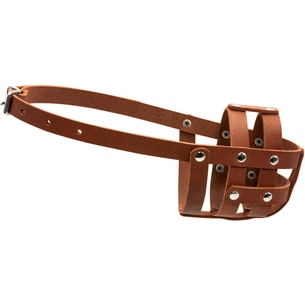 Намордник для собак Collar м'який №0 (спанієль) коричневий (06336) зображення 1