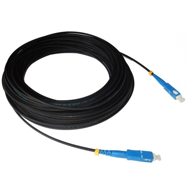 Оптический патчкорд Cor-X SC/UPC-SC/UPC, Simplex, Singlemode, 25м (DP-SC/UPC-SC/UPC-25 Flex) - изображение 1