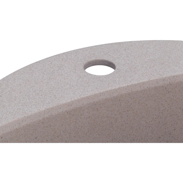 Мойка кухонная GRANADO RONDA terra з сифоном (470*490mm.) (gr2203) - изображение 6