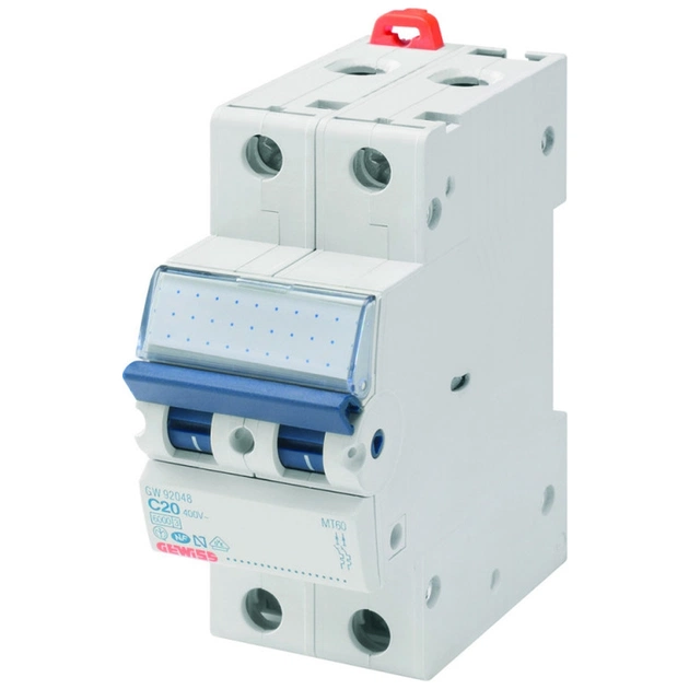 Автоматический выключатель GEWISS 3-п. 25A 6kA С (GW92069) - изображение 1