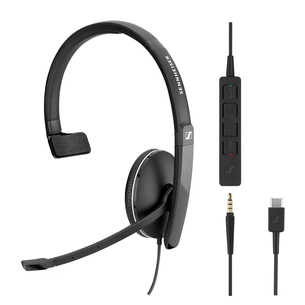 Навушники Sennheiser SC 135 USB-C / 3.5mm Mono (508355) зображення 1