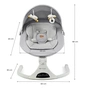 Крісло-гойдалка Kinderkraft Tulsy Gray (5902533926510) - зменшене зображення 8