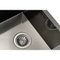 Мийка кухонна GRANADO Under top STEEL S201 black (GS08201B) - зменшене зображення 5