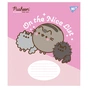 Зошит Yes Pusheen The Cat А5 12 аркушів коса лінія (767614) - зменшене зображення 5