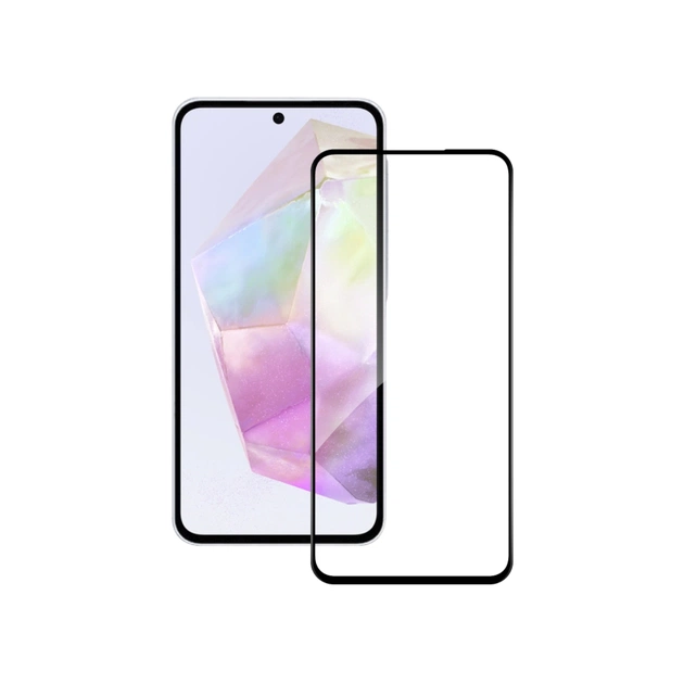 Стекло защитное ACCLAB Full Glue ESD Samsung Galaxy A37 Black (1283126634857) - изображение 1
