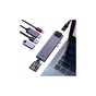 Концентратор Baseus USB-C Thunderbolt 7-in-1 2xUSB 3.0 + 1xUSB-C PD + HDMI 4K60Hz + SD/TF + 1xRJ45 1000Mbps gray (CAHUB-L0G) - уменьшенное изображение 6