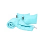 Ковдра MirSon Набір бавовняний №1709 Eco Light BLue Ковдра 200х220 + подуш (2200002656467) - зменшене зображення 1