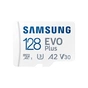 Карта пам'яті Samsung 128 GB microSDXC Class 10 UHS-I U3 V30 A2 EVO Plus+SD Adapte (MC128SA/EU) - зменшене зображення 2