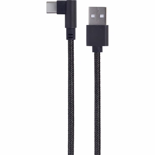 Дата кабель USB 2.0 AM to USB-C 0.2m corner Cablexpert (CC-USB2-AMCML-0.2M) зображення 1