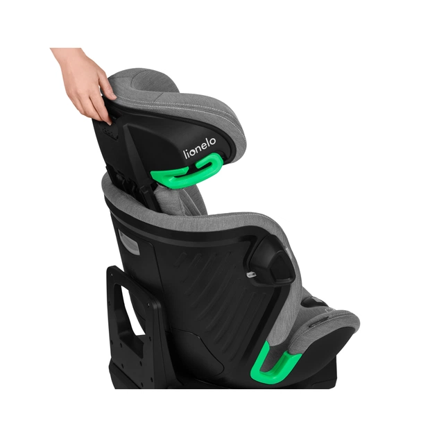 Автокрісло Lionelo Harmony I-Size Grey Concrete Bamboо (LO-HARMONY I-SIZE GREY CONCRETE BAMBOO) - picture 11