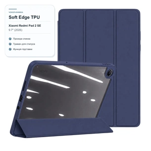 Чохол до планшета BeCover Soft Edge TPU Xiaomi Redmi Pad 2 SE 9.7" (2026) Deep Blue (716123) зображення 1