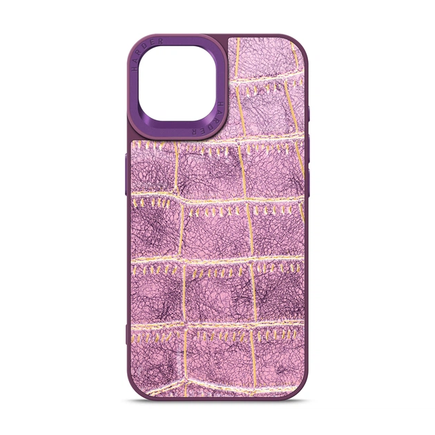 Чохол до мобільного телефона Harder Crocosaur Apple iPhone 15 Purple (ARM76698) - зображення 1