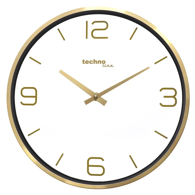 Настінний годинник Technoline WT7280 Gold (DAS302335) - зображення 1
