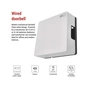 Дверний дзвінок EMOS P57101 Wired 4AA (1.5V) or 8/12/24V (P57101) - зменшене зображення 10