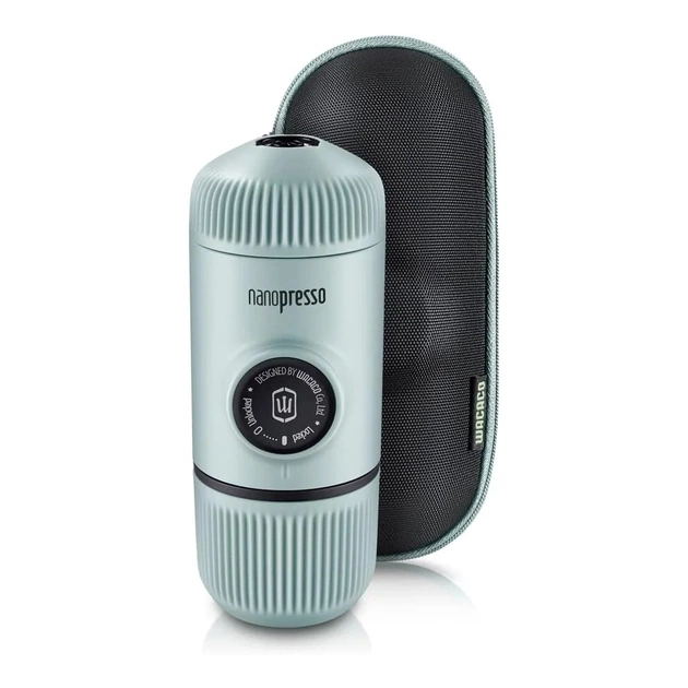 Кавоварка кемпінгова Wacaco Nanopresso з чохлом блакитна (WNANOBLUE) - picture 1