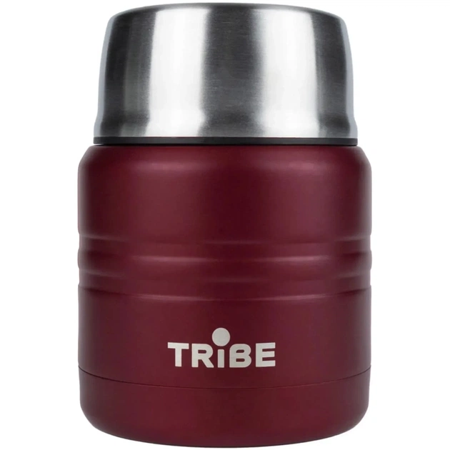 Термос Tribe Food Jar харчовий 0,35 л red (T-DE-0021-red) - изображение 1