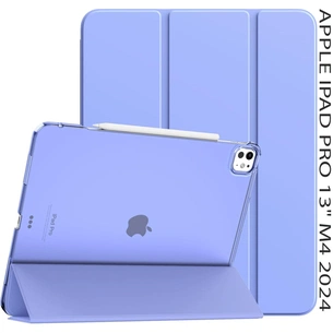 Чохол до планшета BeCover Tri Fold Hard Apple iPad Pro 13" M4 2024 Purple (711733) зображення 1