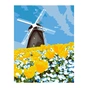 Картина по номерам Rosa Млин на тюльпановому полі 35 х 45 см (4823098541295) - зменшене зображення 1