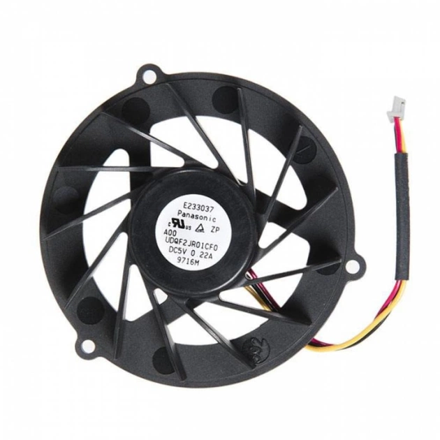 Вентилятор ноутбука Dell Studio 1450/1457/1458 DC(5V,0.22A) 3pin (DFS531205LC0T/UDQF2JR01CF0) - изображение 1