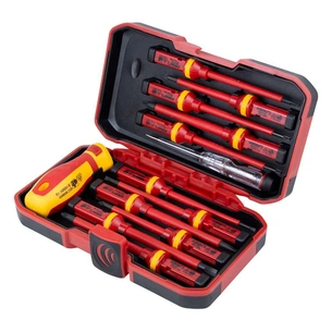 Набір викруток Sigma діелектричних 11шт + викрутка-індикатор 250В CrV (кейс) (4008411) зображення 1