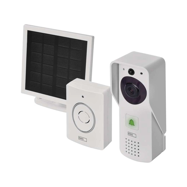 Відеодомофон EMOS GoSmar Wi-Fi video solar panel (H4030) - picture 5