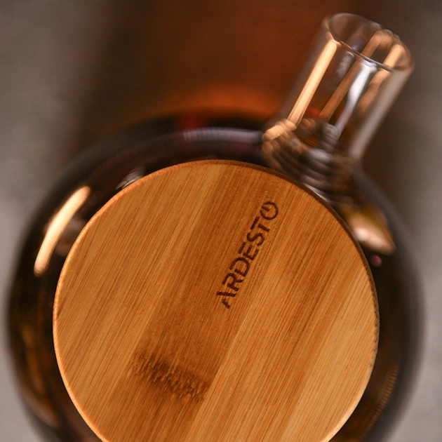 Заварник Ardesto Gemini боросилікатне скло бамбук прозорий 800мл (AR3008GBM) - picture 11