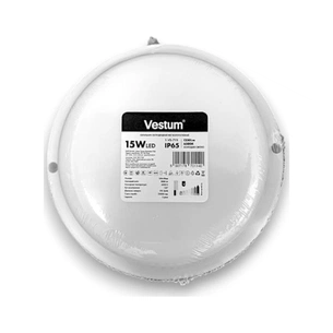 Світильник Vestum LED S 15W круг 6500K 220V (1-VS-7111) зображення 1