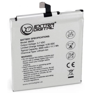Акумуляторна батарея Extradigital Xiaomi Mi 4c (BM35) 3000 mAh (BMX6443) зображення 1