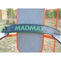 Атлетичний пояс MadMax MFB-302 Quick Release Belt шкіряний Black/Green M (MFB-302_M) - зменшене зображення 8