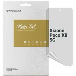 Плівка захисна Armorstandart Anti-spy hydrogel Xiaomi Poco X8 5G (ARM90690) зображення 1