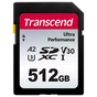 Карта пам'яті Transcend 512GB SD class 10 UHS-I U3 4K (TS512GSDC340S) - зменшене зображення 1