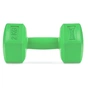 Гантель PowerPlay 4124 Hercules 2 кг Green (PP_4124_2kg) - зменшене зображення 1