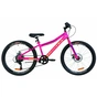 Велосипед Formula 24" FOREST DD рама-12,5" 2019 малиновий з салатовим (OPS-FR-24-157) - зменшене зображення 1