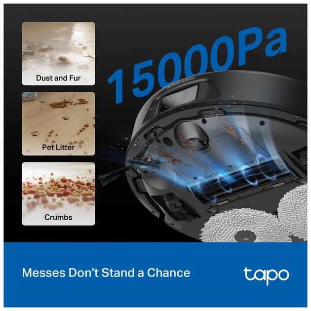 Пилосос TP-Link Tapo RV50 Pro Omni - зображення 5