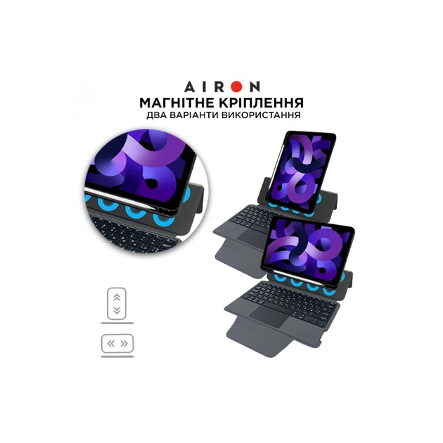 Чохол до планшета AirOn Premium iPad Air 4Gen/5Gen 10.9" with Keyboard (4822352781094) - picture 8