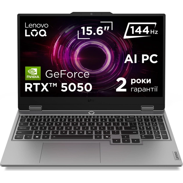 Ноутбук Lenovo LOQ 15AHP10 (83JG00A2RA) - зображення 1
