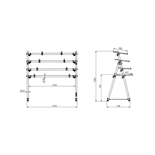 Стійка для клавішних Quik Lok MKS4 (234280) - picture 8