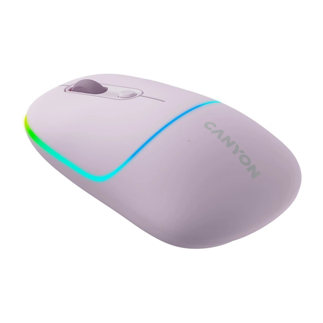 Мишка Canyon MW-22 Dual Band RGB Wireless Pearl Rose (CNS-CMSW22PR) - зображення 1