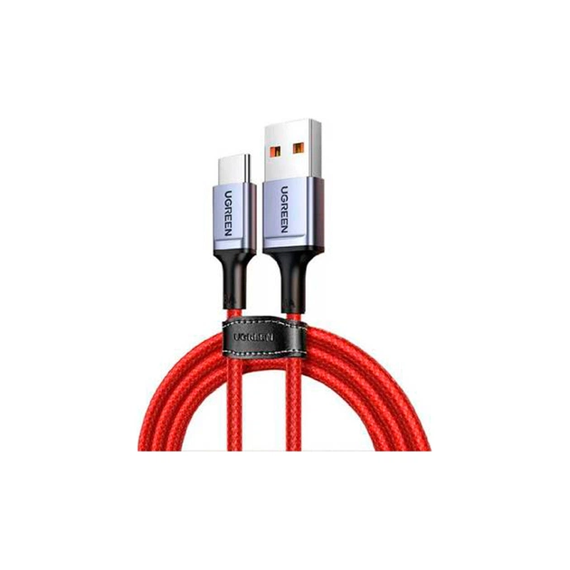 Дата кабель USB 2.0 AM to USB-C 1.0m 6A US505 red Ugreen (20527) - изображение 1
