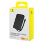 Універсальна мобільна батарея Baseus Magnetic Mini 10000mAh, 30W Black (P1002210B113-00) - зменшене зображення 6