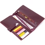 Гаманець Grande Pelle Бордовий (11467) - зменшене зображення 6