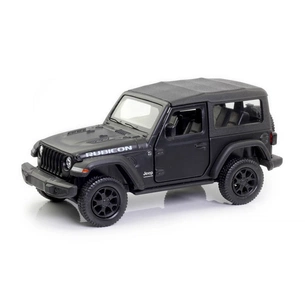 Машина Uni-Fortune JEEP WRANGLER RUBICON 2021 (матова) чорна (554060STM) зображення 1