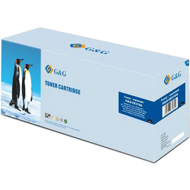 Картридж G&G для HP LJ Pro M102/M130 Black (1.6K) without chip (G&G-CF217A) - зображення 1