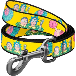 Повідець для собак WAUDOG Nylon "Рік та Морті 1" S Ш 15 мм (4915-0280) зображення 1