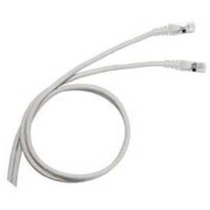 Патч-корд 2.0м, U/UTP, RJ45, cat.5e, ПВХ, grey, LCS2 LEGRAND (051637) зображення 1
