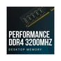 Модуль памяти для компьютера DDR4 16GB 3200 MHz Bulk PNY (MD16GSD43200-SI / M4U16S682QMMM52-12) - уменьшенное изображение 4