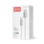 Дата кабель USB 2.0 AM to USB-C 1.0m 3A zinc alloy braided white ColorWay (CW-CBUC098-WT) - зменшене зображення 5