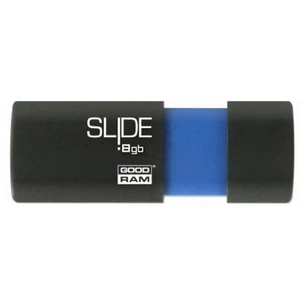 USB флеш накопичувач Goodram 8GB Sl!de Blue USB 2.0 (PD8GH2GRSLBR10) зображення 1