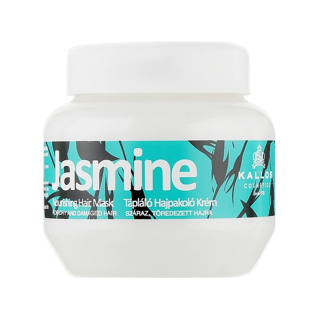 Маска для волосся Kallos Cosmetics Jasmine Живильна для сухого та пошкодженого волосся 275 мл (5998889506209) - изображение 1