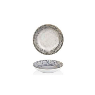 Тарілка By Bone серія "Rug" глибока 25 см, 1300 мл (RUG-FL-25-CK) зображення 1